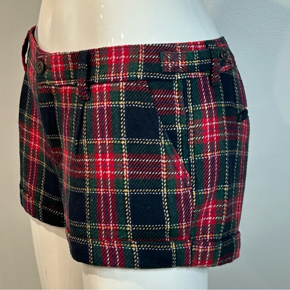 Abercrombie & Fitch Tartan Trouser Shorts - Picture 5 of 11